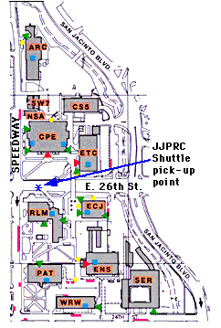 UT Main Campus Shuttle Stop